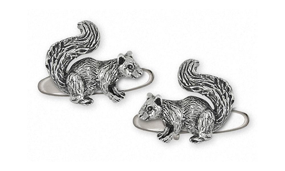 Squirrel Charms Squirrel Cufflinks Sterling Silver Squirrel Jewelry Squirrel jewelry