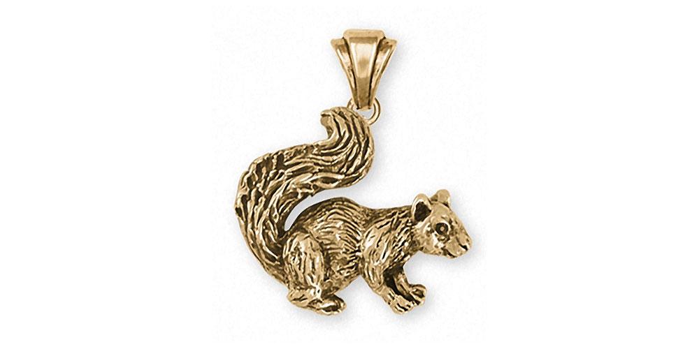Squirrel Charms Squirrel Pendant 14k Gold Squirrel Jewelry Squirrel jewelry