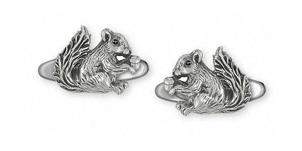 Squirrel Charms Squirrel Cufflinks Sterling Silver Squirrel Jewelry Squirrel jewelry