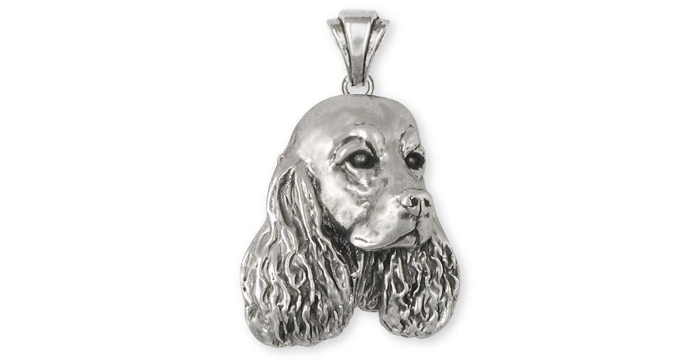 Springer Spaniel Charms Springer Spaniel Pendant Sterling Silver Dog Jewelry Springer Spaniel jewelry