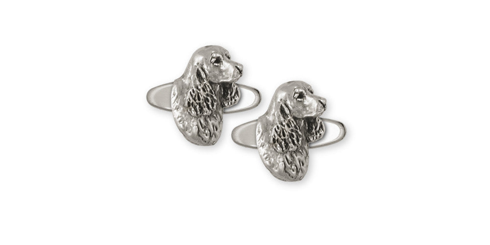 Springer Spaniel Charms Springer Spaniel Cufflinks Sterling Silver Dog Jewelry Springer Spaniel jewelry