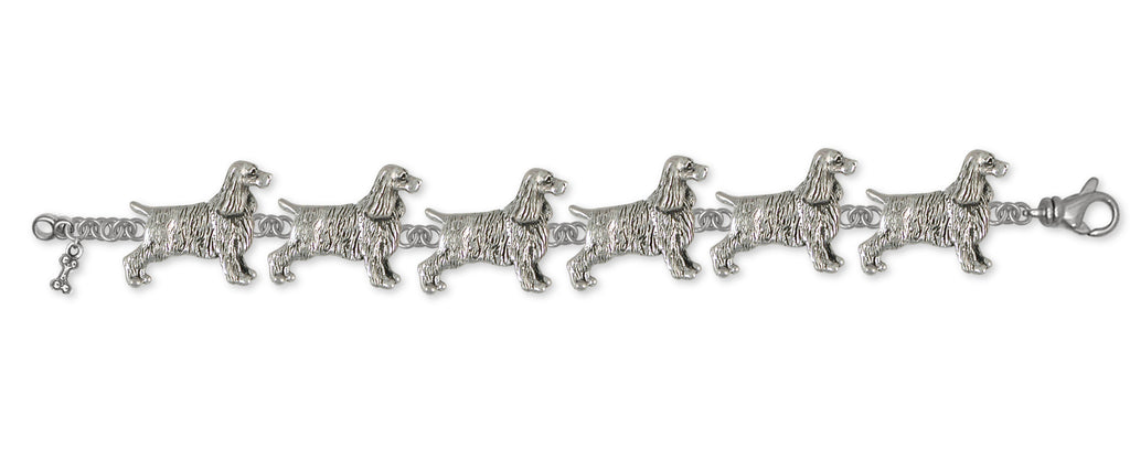Springer Spaniel Charms Springer Spaniel Bracelet Sterling Silver Dog Jewelry Springer Spaniel jewelry