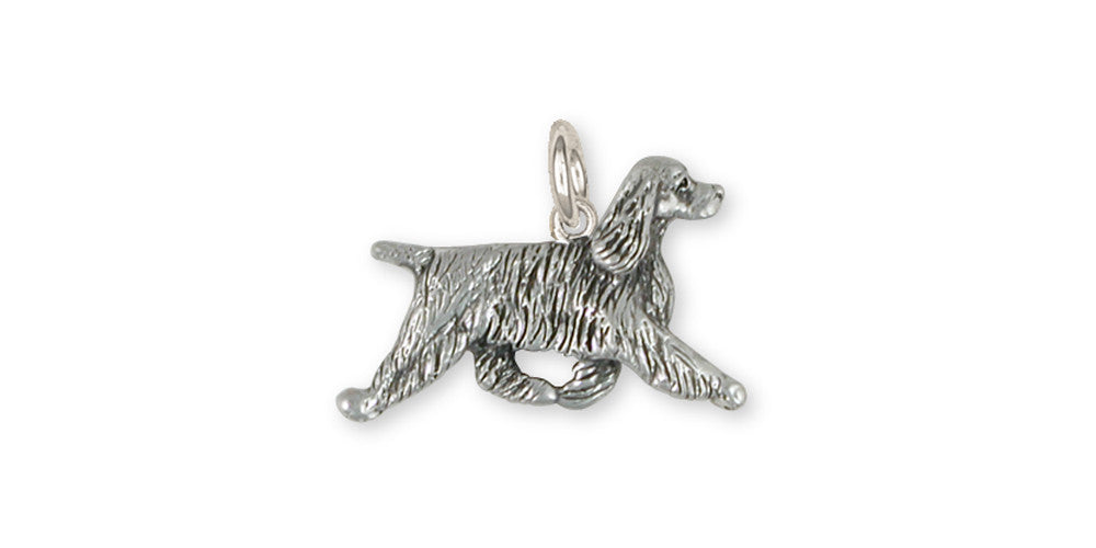 Springer Spaniel Charms Springer Spaniel Charm Sterling Silver Dog Jewelry Springer Spaniel jewelry