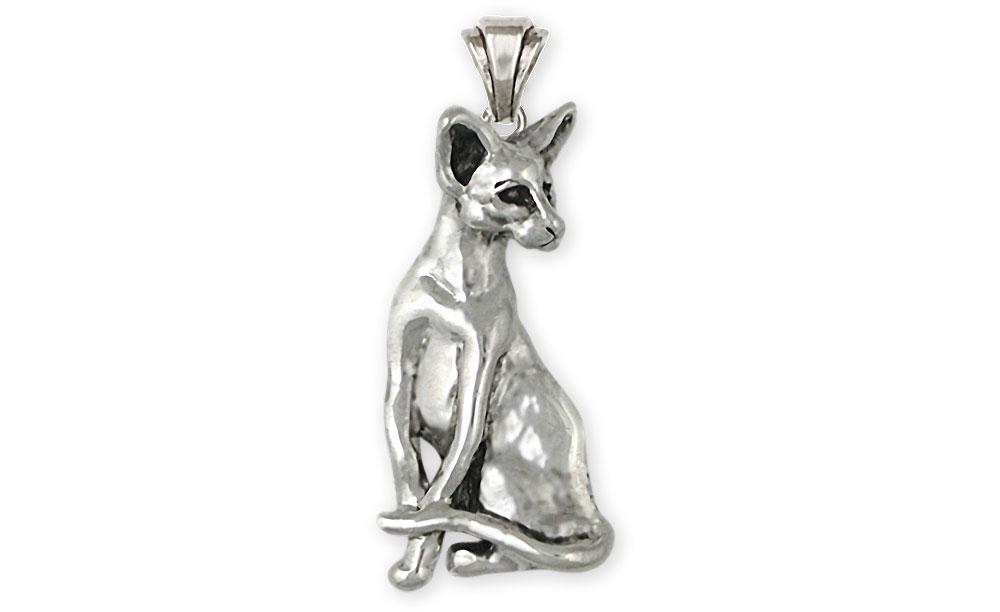 Siamese Cat Charms Siamese Cat Pendant Sterling Silver Siamese Jewelry Siamese Cat jewelry