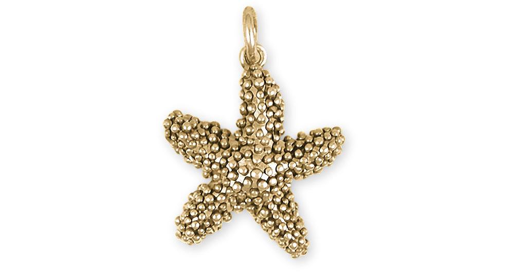 Starfish Charms Starfish Charm 14k Gold Starfish Jewelry Starfish jewelry