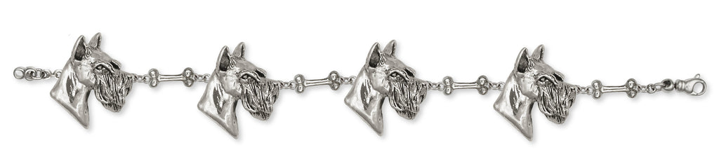 Scottie Scottish Terrier Charms Scottie Scottish Terrier Bracelet Handmade Sterling Silver Dog Jewelry Scottie Scottish Terrier jewelry