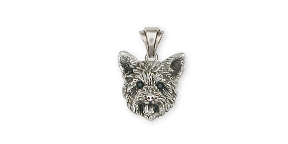 Yorkie Yorkshire Terrier Charms Yorkie Yorkshire Terrier Pendant Sterling Silver Dog Jewelry Yorkie Yorkshire Terrier jewelry