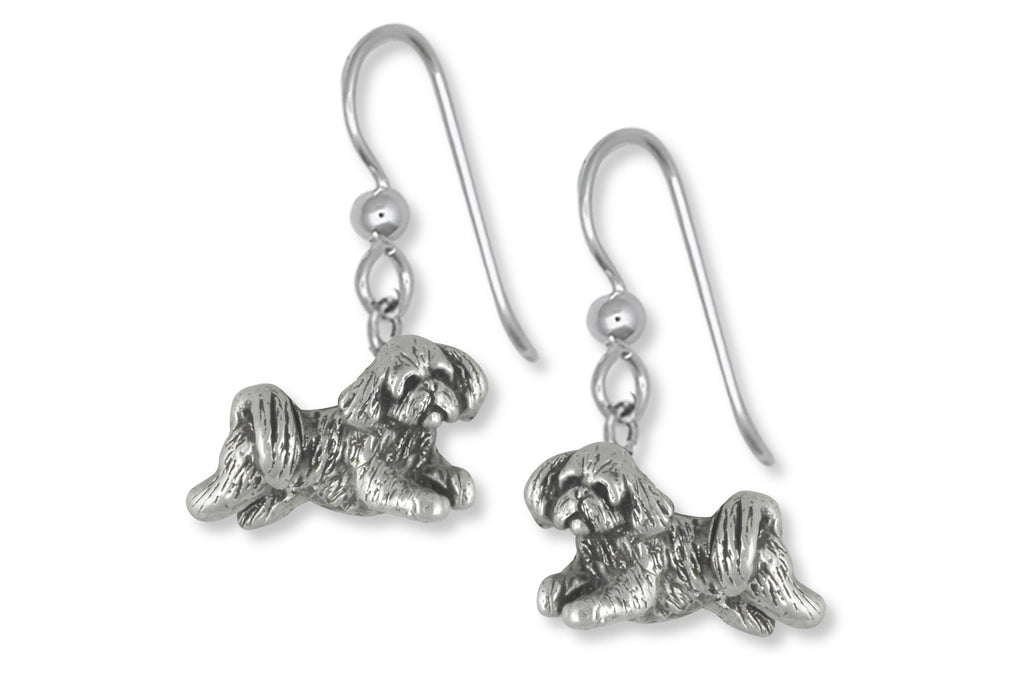 Shih Tzu Charms Shih Tzu  Handmade Sterling Silver Dog Jewelry Shih Tzu jewelry