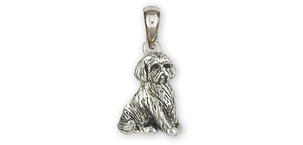 Shih Tzu Charms Shih Tzu Pendant Sterling Silver Shih Tzu Jewelry Shih Tzu jewelry