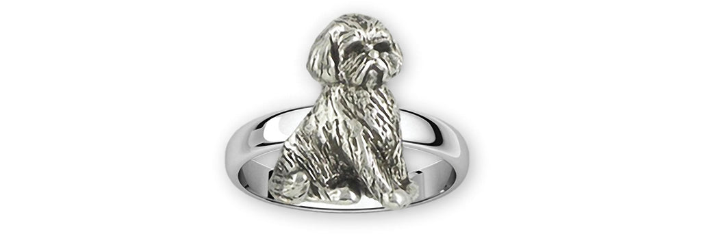 Shih Tzu Charms Shih Tzu Ring Sterling Silver Shih Tzu Jewelry Shih Tzu jewelry