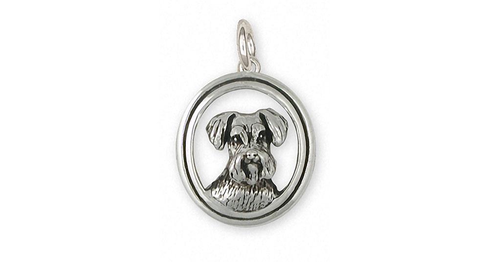 Schnauzer Charms Schnauzer Charm Sterling Silver Schnauzer Jewelry Schnauzer jewelry