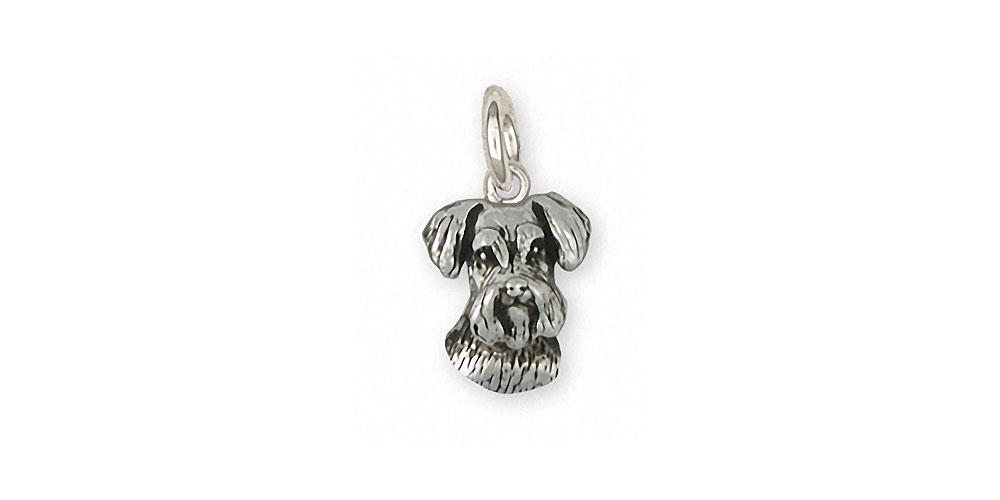 Schnauzer Charms Schnauzer Charm Sterling Silver Schnauzer Jewelry Schnauzer jewelry