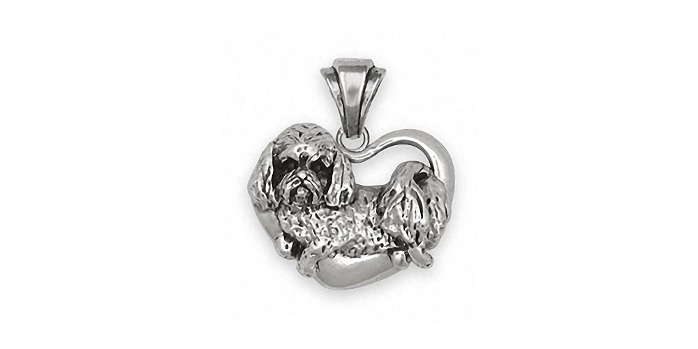 Maltese Charms Maltese Pendant Sterling Silver Maltese Dog Jewelry Maltese jewelry