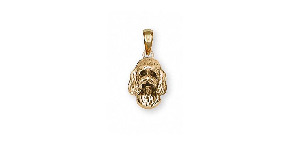 Maltese Charms Maltese Pendant 14k Gold Maltese Dog Jewelry Maltese jewelry