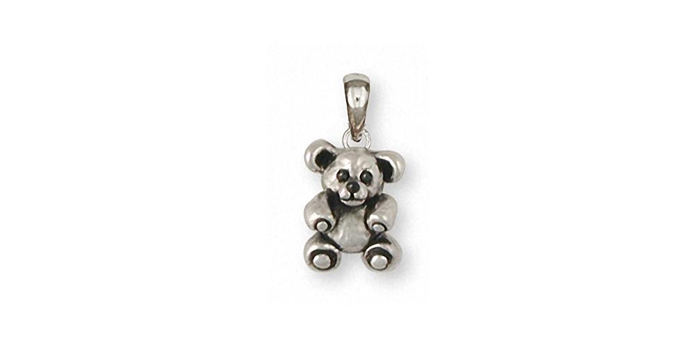 Teddy Bear Charms Teddy Bear Pendant Sterling Silver Teddy Bear Jewelry Teddy Bear jewelry