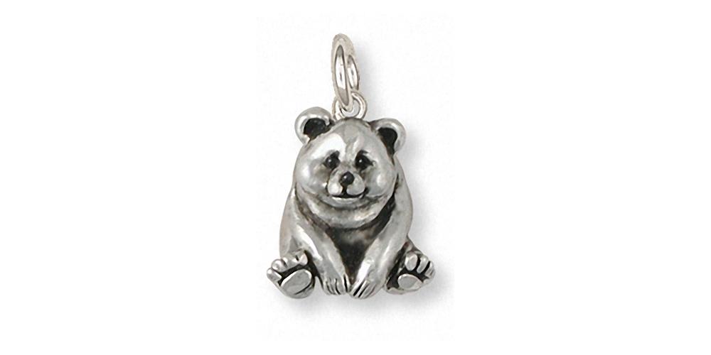 Panda Bear Charms Panda Bear Charm Sterling Silver Panda Bear Jewelry Panda Bear jewelry