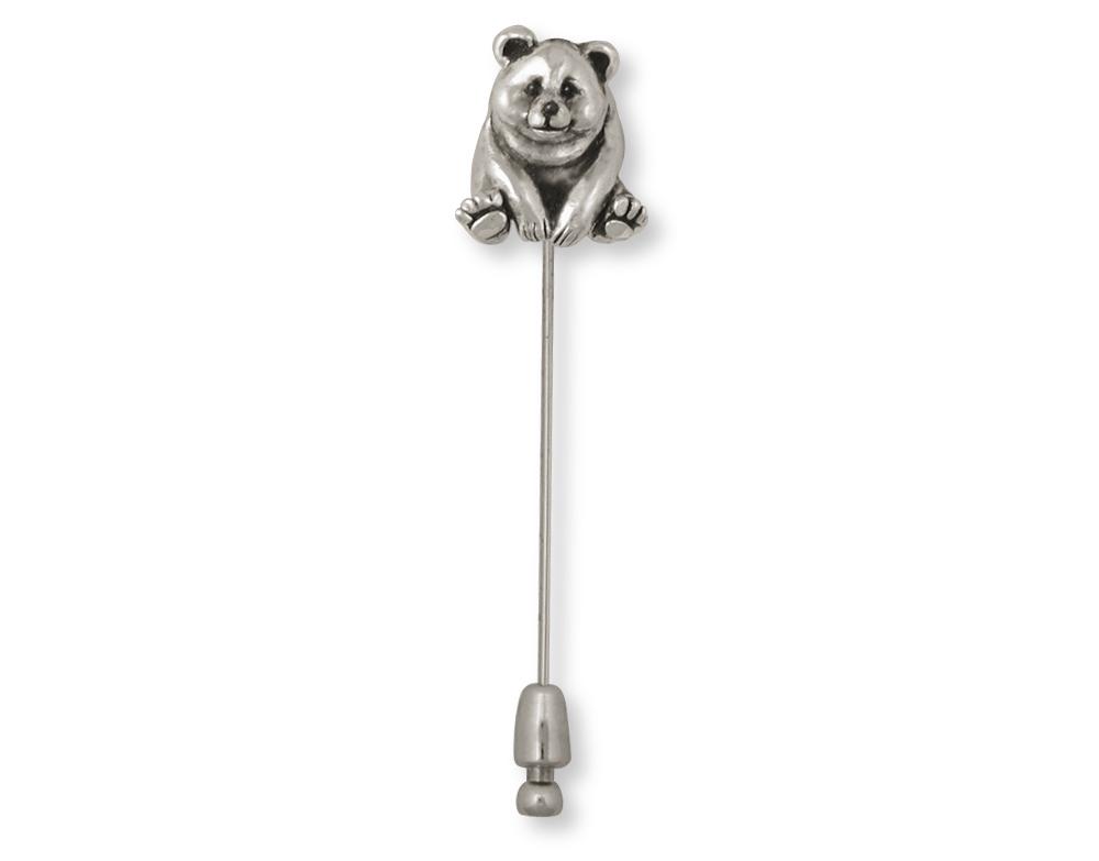 Panda Bear Charms Panda Bear Brooch Pin Sterling Silver Panda Bear Jewelry Panda Bear jewelry