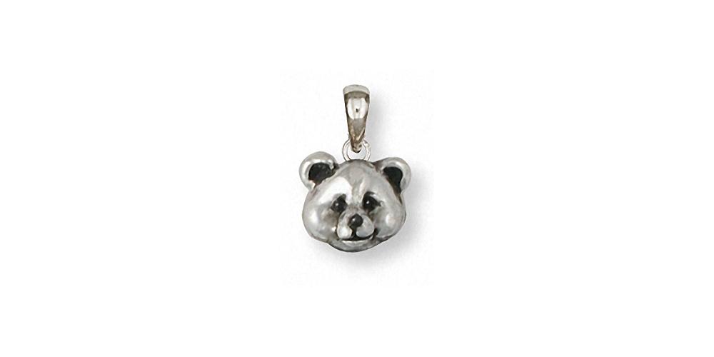 Panda Bear Charms Panda Bear Pendant Sterling Silver Panda Bear Jewelry Panda Bear jewelry