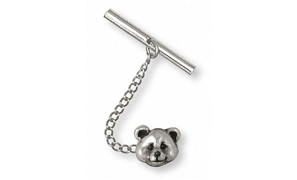 Panda Bear Charms Panda Bear Tie Tack Sterling Silver Panda Bear Jewelry Panda Bear jewelry