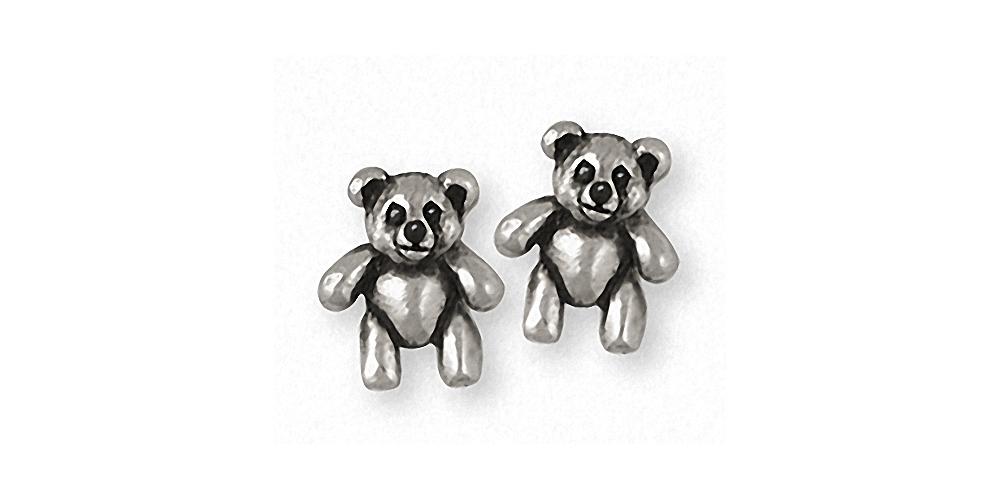 Teddy Bear Charms Teddy Bear Earrings Sterling Silver Teddy Bear Jewelry Teddy Bear jewelry