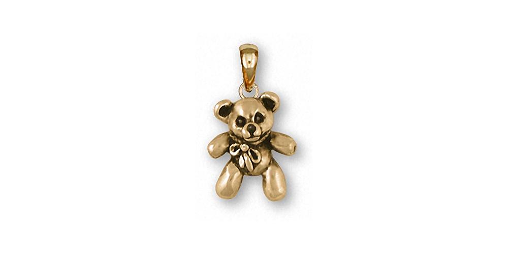 Zinc Alloy Plated Cute 3D Shake Hand Bear Charm Pendant 6 PCS For DIY  Fashion Necklace Jewelry Making Finding Accessories