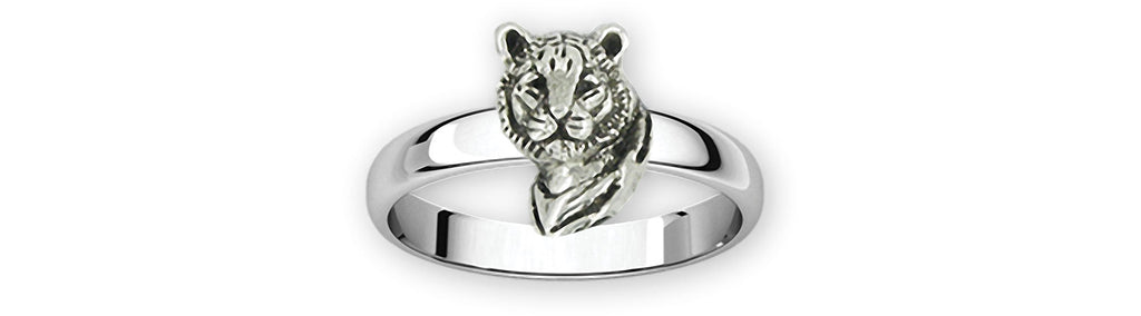 Tiger Charms Tiger Ring Sterling Silver Tiger Jewelry Tiger jewelry