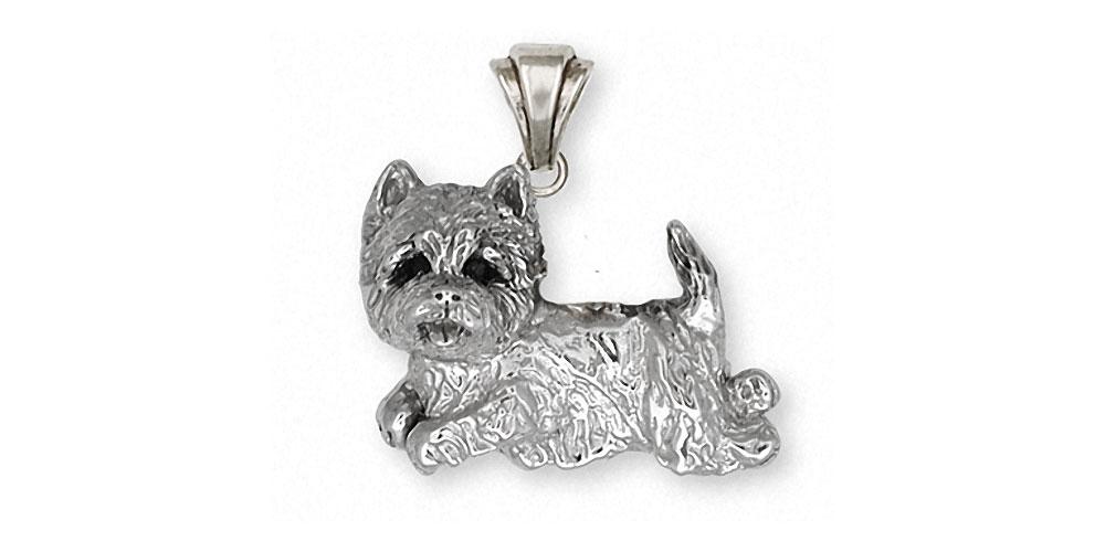 Westie Charms Westie Pendant Sterling Silver Dog Jewelry Westie jewelry