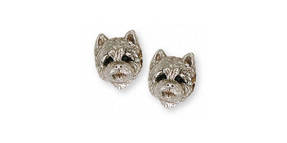 Westie Charms Westie Earrings Sterling Silver Dog Jewelry Westie jewelry