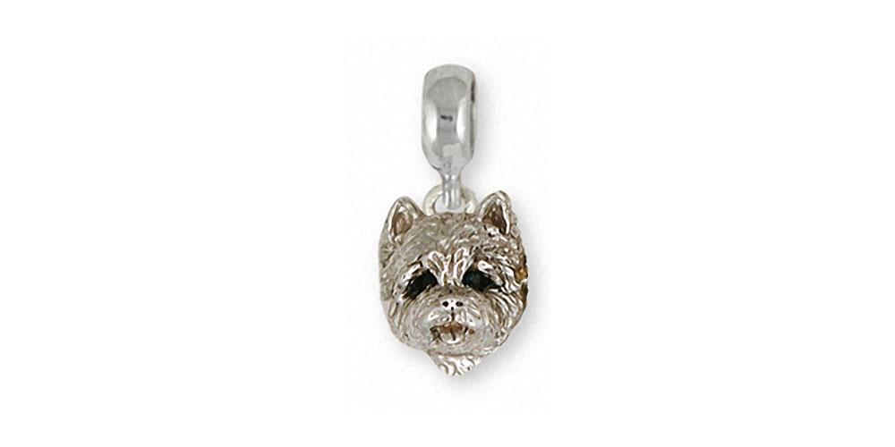 Westie Charms Westie Charm Slide Sterling Silver Dog Jewelry Westie jewelry