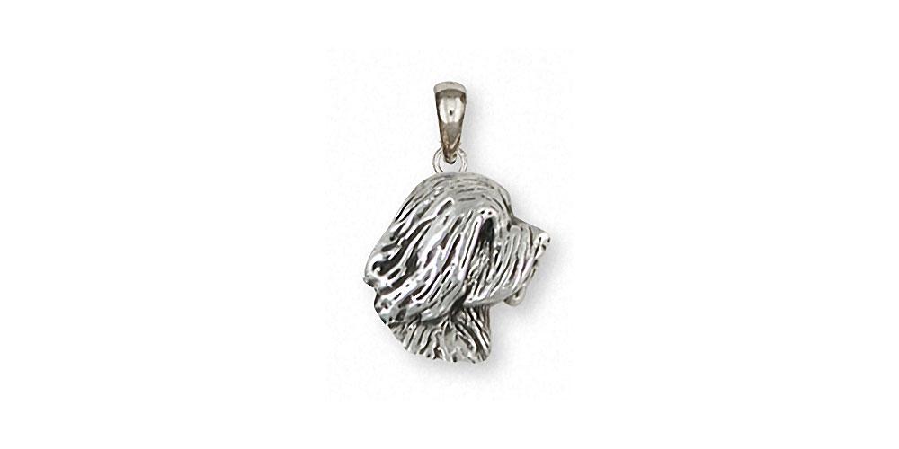 Tibetan Terrier Charms Tibetan Terrier Pendant Sterling Silver Dog Jewelry Tibetan Terrier jewelry