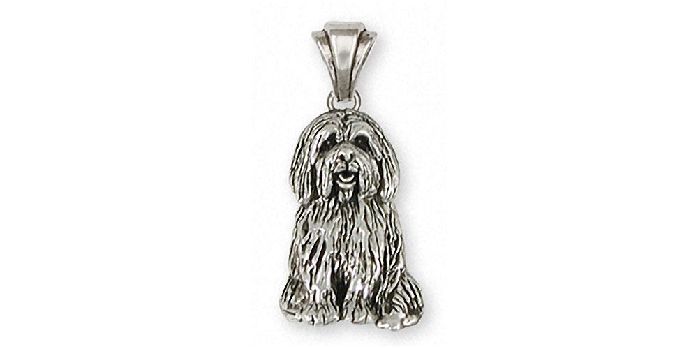 Tibetan Terrier Charms Tibetan Terrier Pendant Sterling Silver Dog Jewelry Tibetan Terrier jewelry