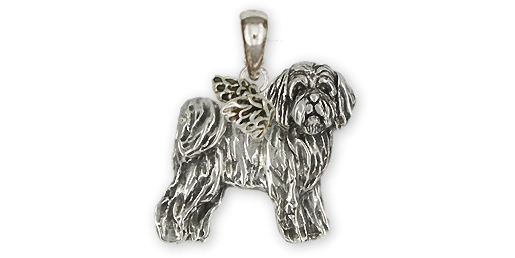 Tibetan Terrier Charms Tibetan Terrier Pendant Sterling Silver Tibetan Terrier Jewelry Tibetan Terrier jewelry