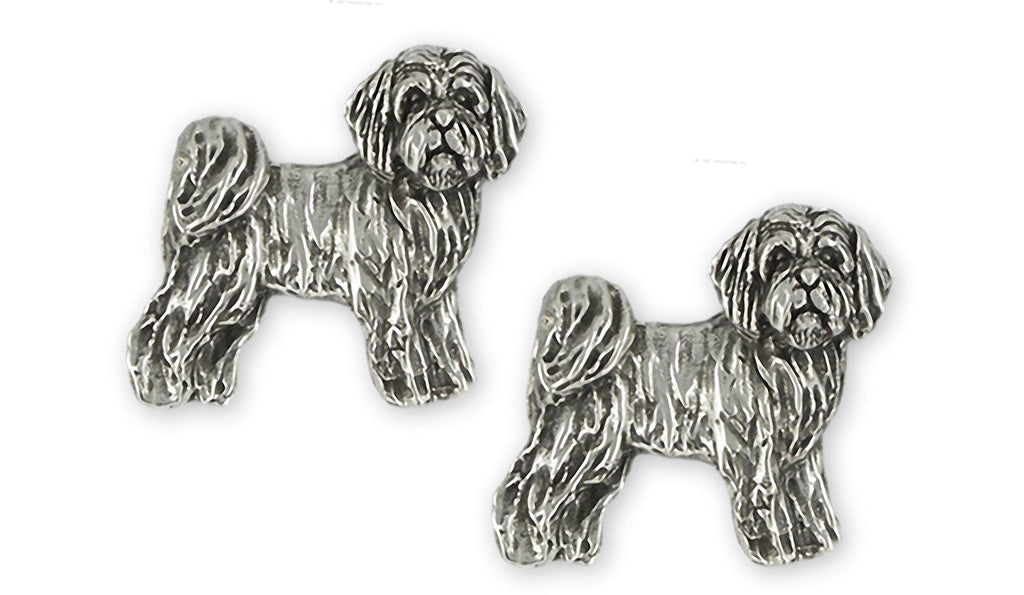 Tibetan Terrier Charms Tibetan Terrier Cufflinks Sterling Silver Tibetan Terrier Jewelry Tibetan Terrier jewelry