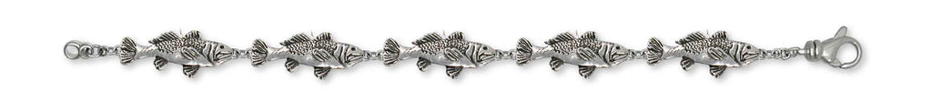 Trout Fish Charms Trout Fish Bracelet Sterling Silver Sport Fishing Jewelry Trout Fish jewelry