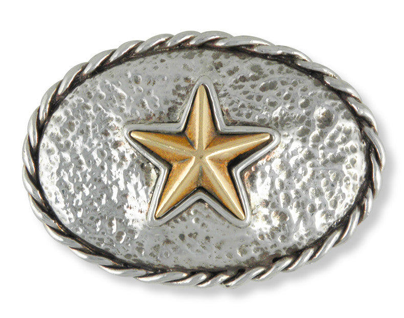 Bronze And Silver Star Charms Bronze And Silver Star Belt Buckle Handmade Sterling Silver Mens Jewelry Bronze And Silver Star jewelry
