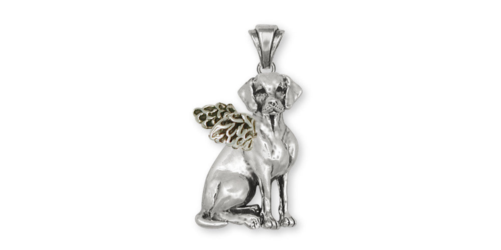 Vizsla Angel Charms Vizsla Angel Pendant Sterling Silver Dog Jewelry Vizsla Angel jewelry