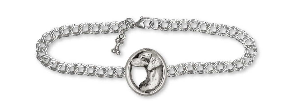Vizsla Charms Vizsla Bracelet Sterling Silver Dog Jewelry Vizsla jewelry