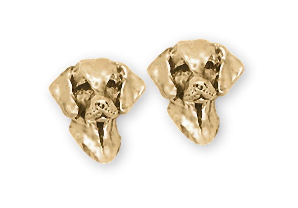 Vizsla Charms Vizsla Earrings 14k Gold Vizsla Jewelry Vizsla jewelry