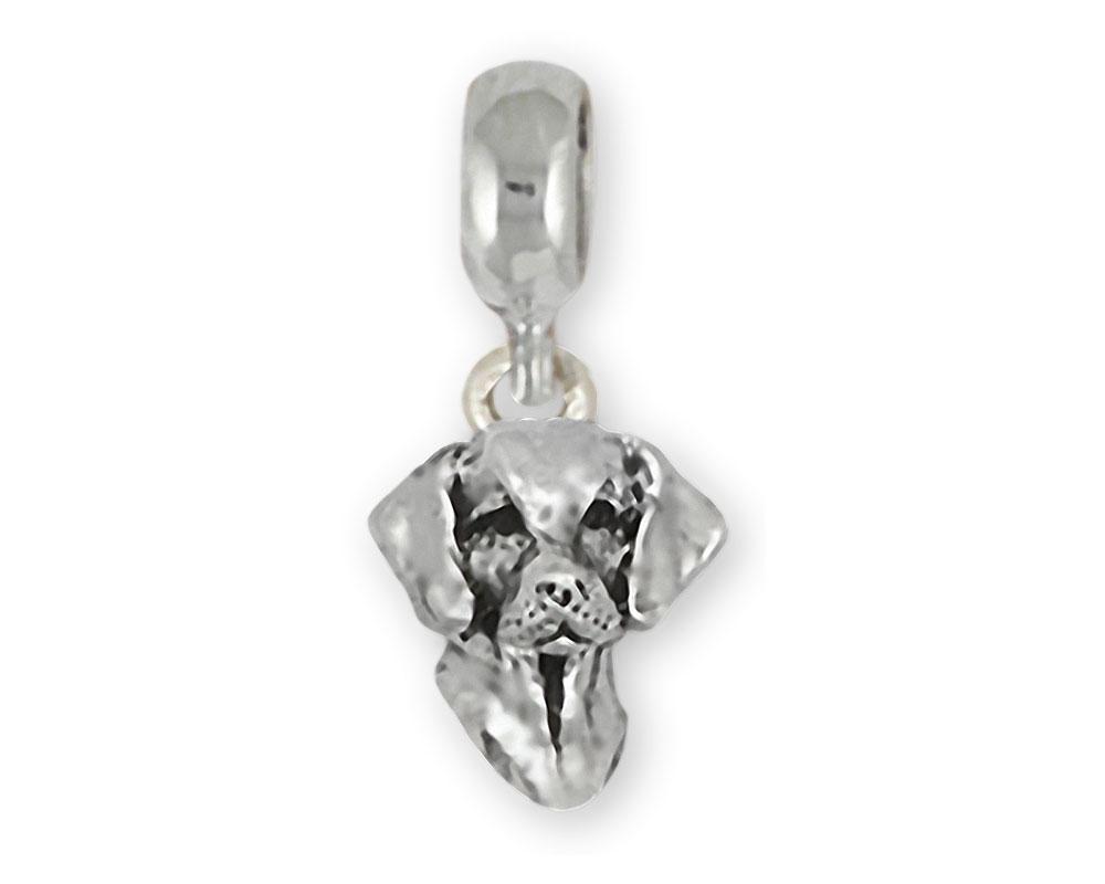 Vizsla Charms Vizsla Charm Slide Sterling Silver Vizsla Jewelry Vizsla jewelry