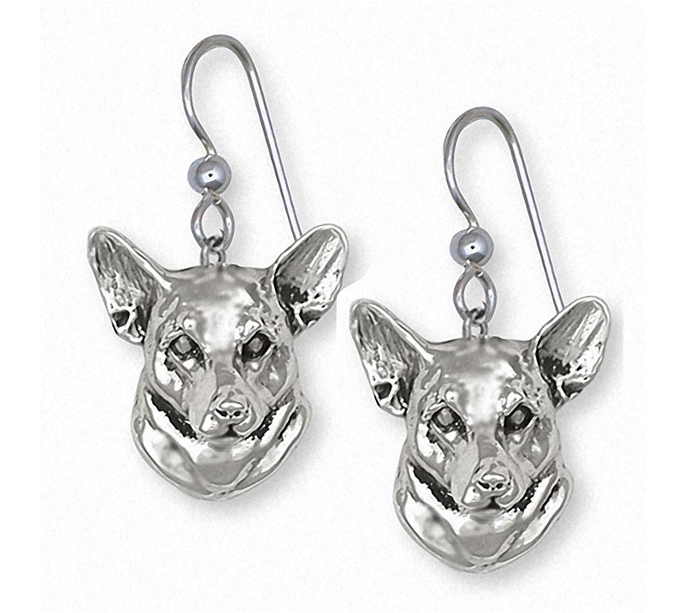 Corgi Charms Corgi Earrings Sterling Silver Dog Jewelry Corgi jewelry