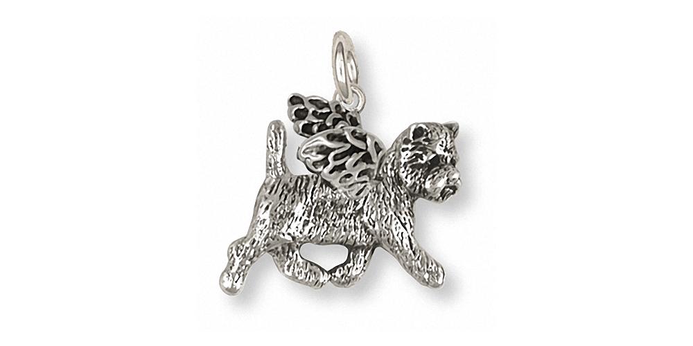 Cairn Terrier Charms Cairn Terrier Chain Sterling Silver Dog Jewelry Cairn Terrier jewelry