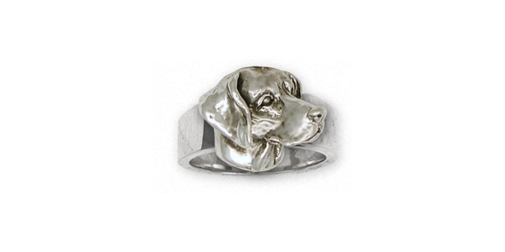 Weimaraner Charms Weimaraner Ring Sterling Silver Dog Jewelry Weimaraner jewelry