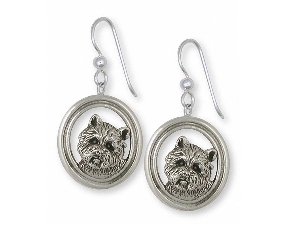 Westie Charms Westie Earrings Sterling Silver West Highland White Terrier Jewelry Westie jewelry