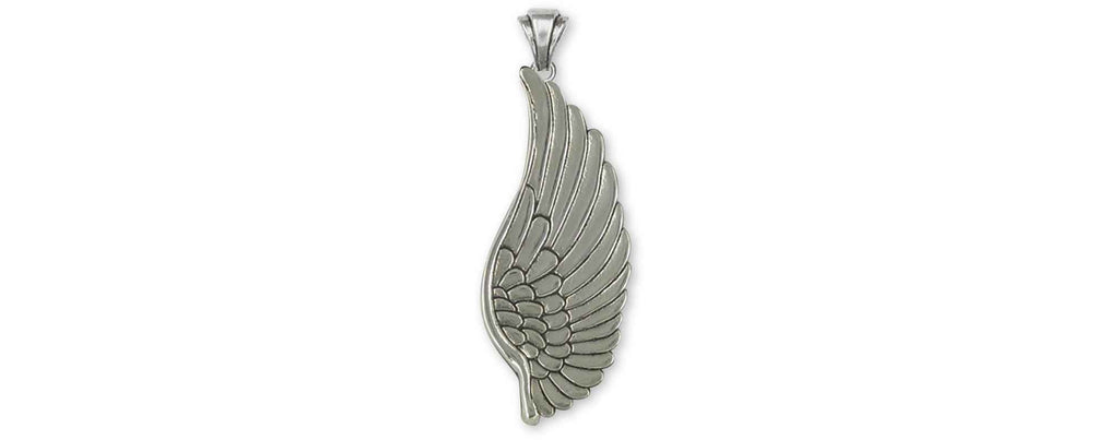 Wing Charms Wing Pendant Sterling Silver Wing Jewelry Wing jewelry