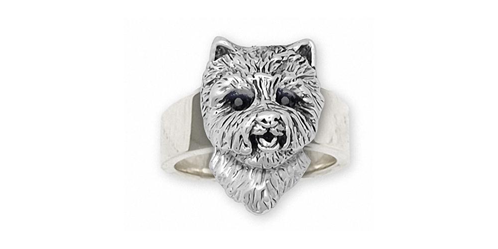 Westie Charms Westie Ring Sterling Silver West Highland White Terrier Jewelry Westie jewelry