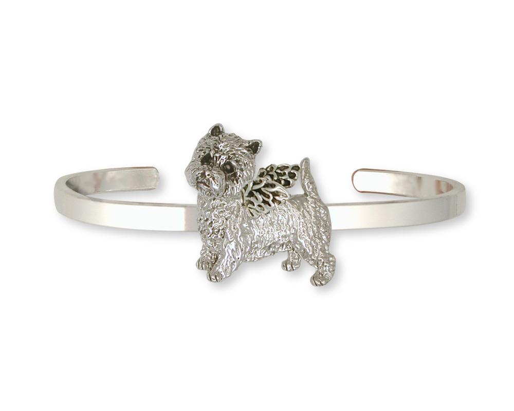 Cairn Terrier Charms Cairn Terrier Bracelet Sterling Silver Dog Jewelry Cairn Terrier jewelry
