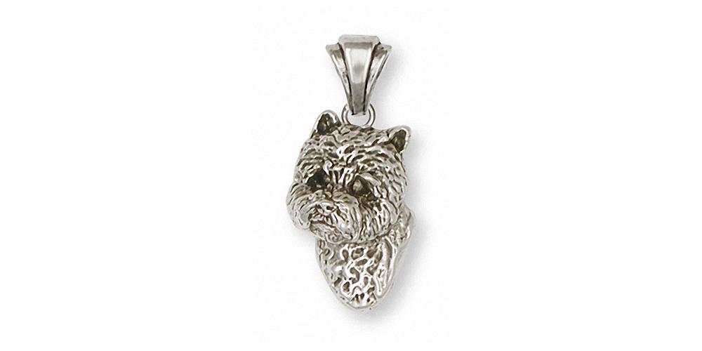 Cairn Terrier Charms Cairn Terrier Pendant Sterling Silver Dog Jewelry Cairn Terrier jewelry