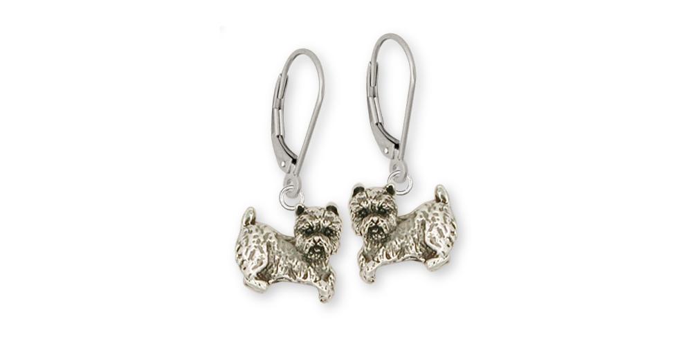 Cairn Terrier Charms Cairn Terrier Earrings Sterling Silver Dog Jewelry Cairn Terrier jewelry