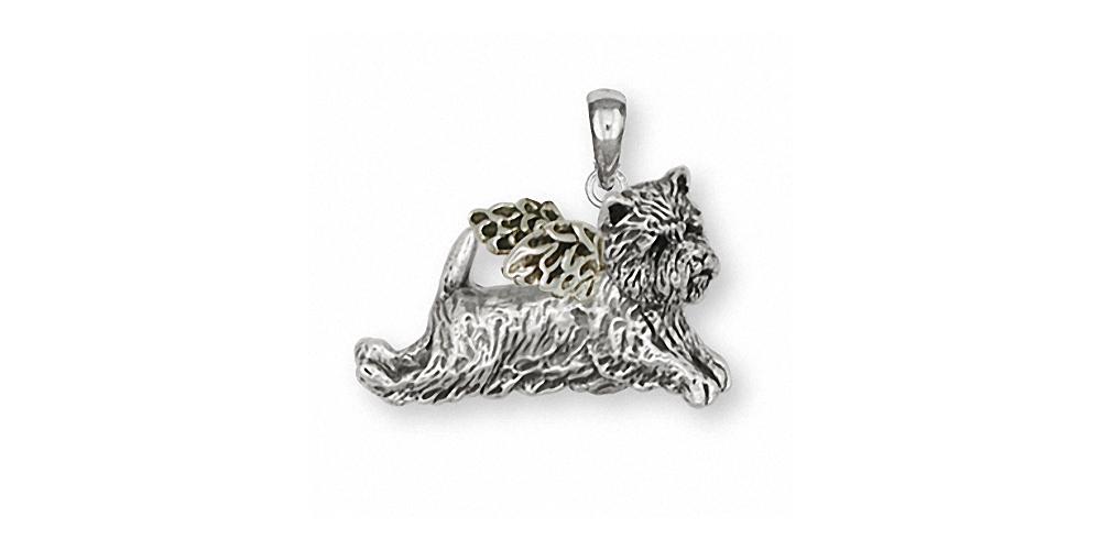 Cairn Terrier Charms Cairn Terrier Pendant Sterling Silver Dog Jewelry Cairn Terrier jewelry