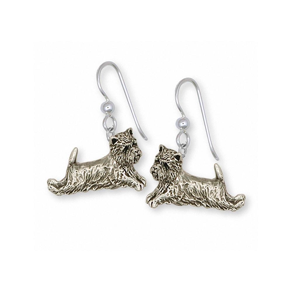 Cairn Terrier Charms Cairn Terrier Earrings Sterling Silver Dog Jewelry Cairn Terrier jewelry